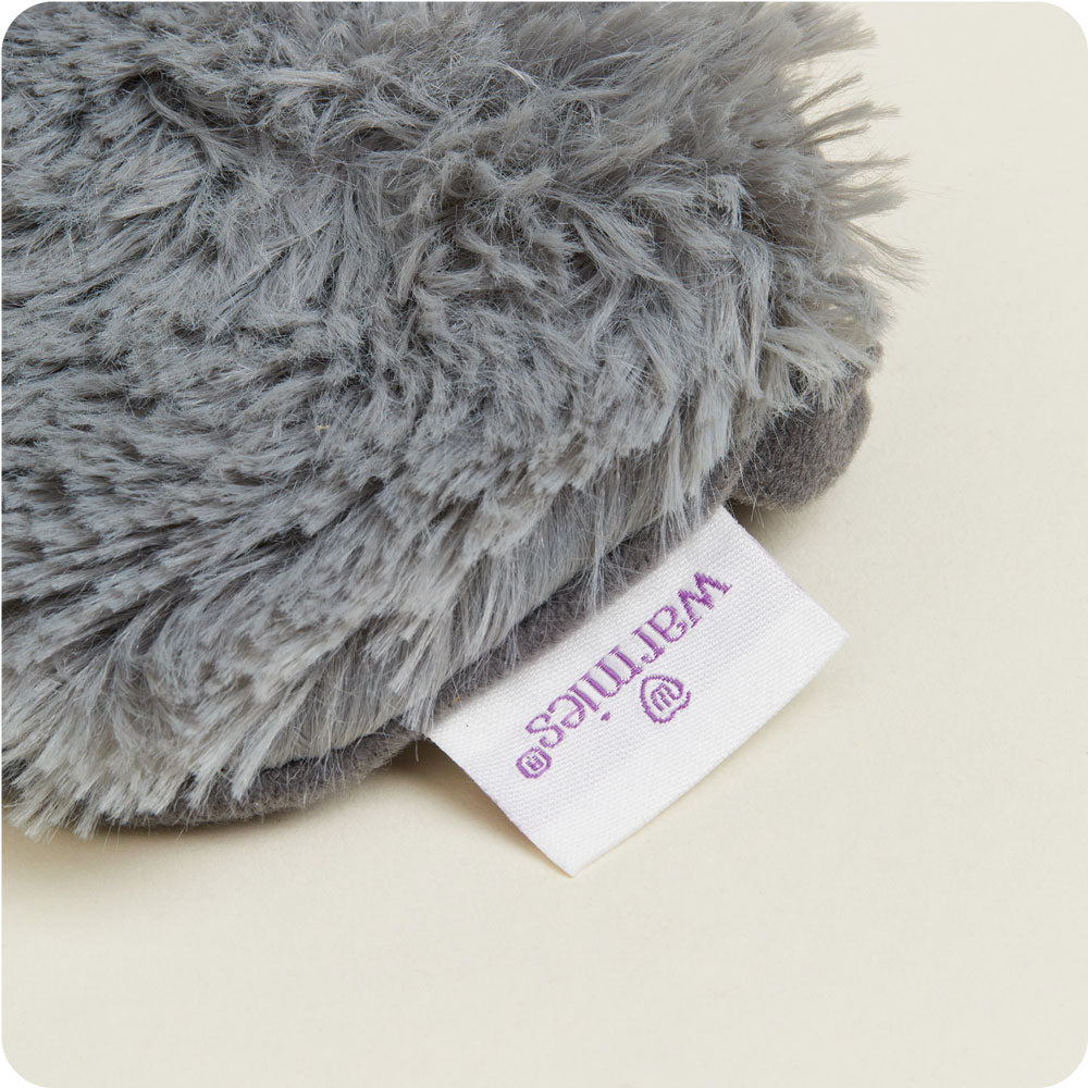 Warmies Eye Mask, Marshmallow Gray | Lavender & Flax Heating Mask Pad