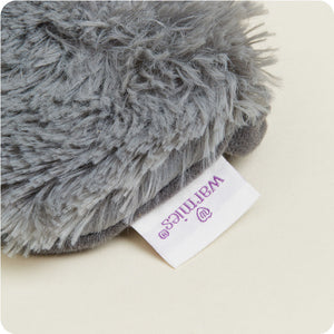 Warmies Eye Mask, Marshmallow Gray | Lavender & Flax Heating Mask Pad