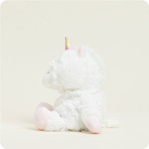 Warmies Junior 9" Unicorn, White