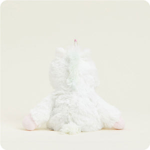 Warmies Junior 9" Unicorn, White