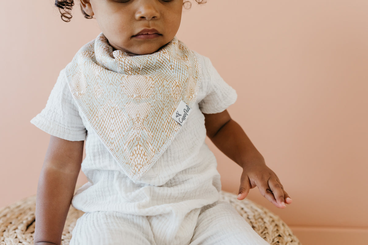 Bandana Bibs, Zara | Copper Pearl