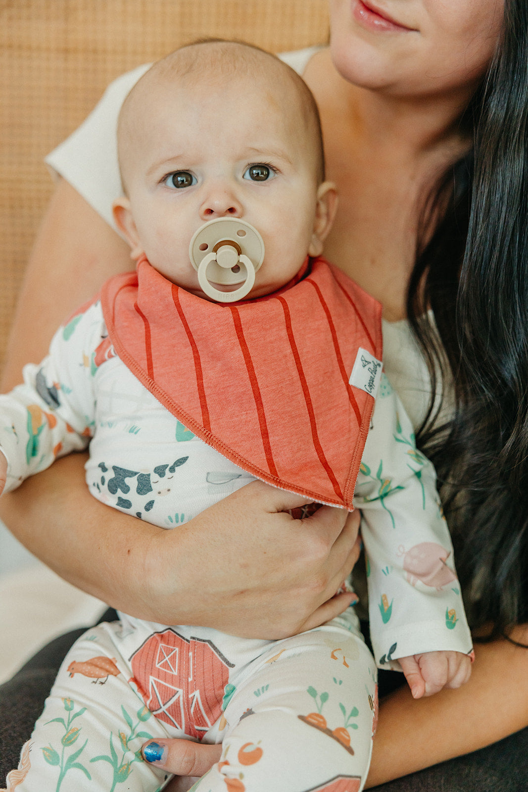 Bandana Bibs, Farmstead | Copper Pearl