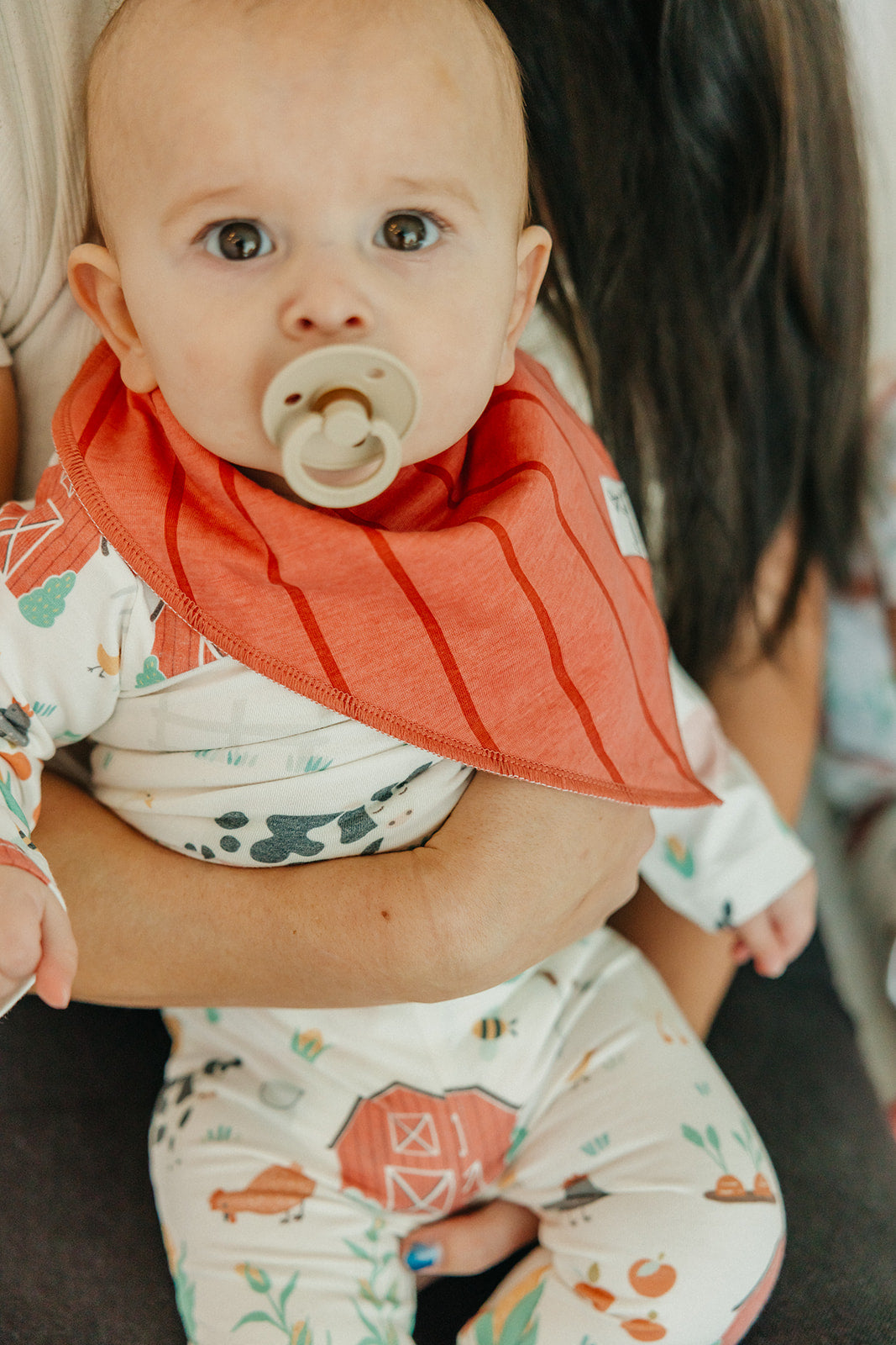 Bandana Bibs, Farmstead | Copper Pearl