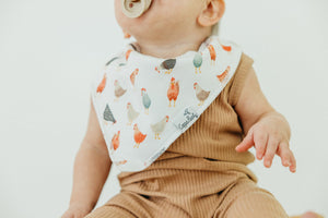 Bandana Bibs, Farmstead | Copper Pearl