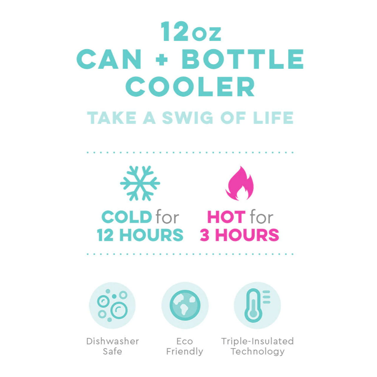 Happy Camper Can + Bottle Cooler | Swig