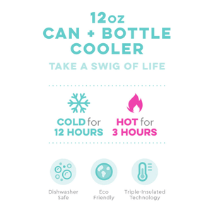 Happy Camper Can + Bottle Cooler | Swig