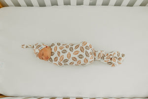 Knit Swaddle Blanket, Blitz | Copper Pearl