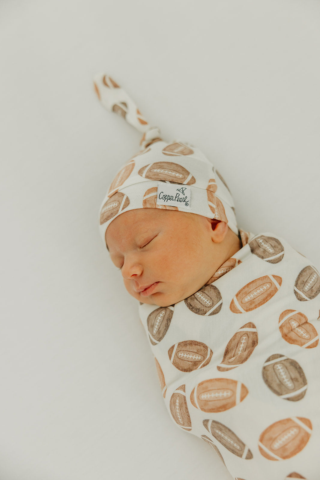 Knit Swaddle Blanket, Blitz | Copper Pearl