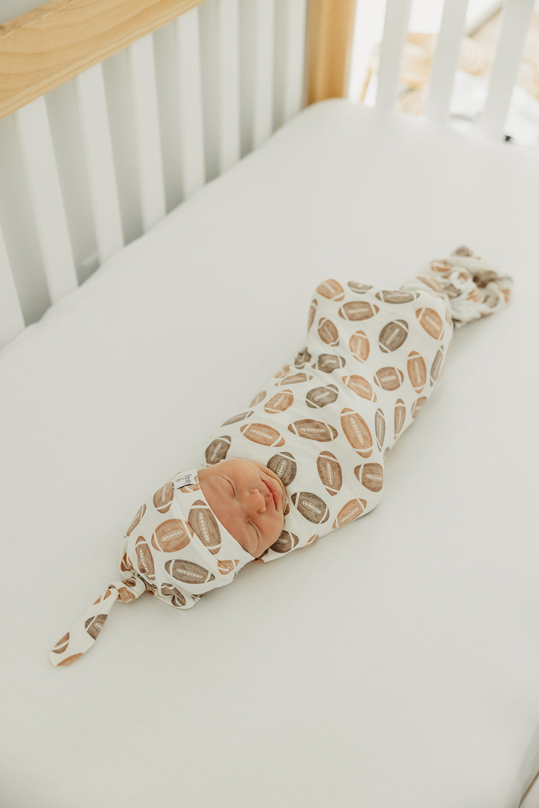 Knit Swaddle Blanket, Blitz | Copper Pearl