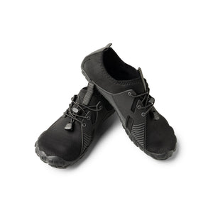 Hydrosport Land-to-Water Footwear Barefoot Shoes, Black | FitKicks