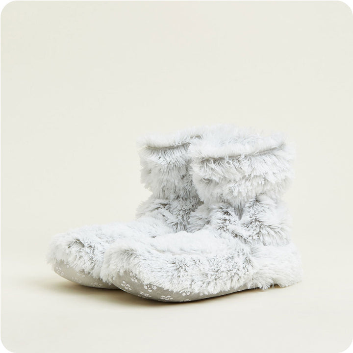 Microwavable Boots, Gray Marshmallow | Warmies