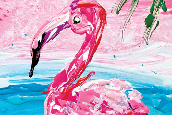 Mini Puzzle, Flamingo 150 Piece | Micro Jigsaw Puzzles