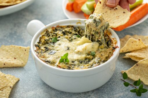 Creamy Spinach Baked Dip | Gourmet du Village