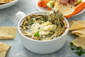 Creamy Spinach Baked Dip | Gourmet du Village