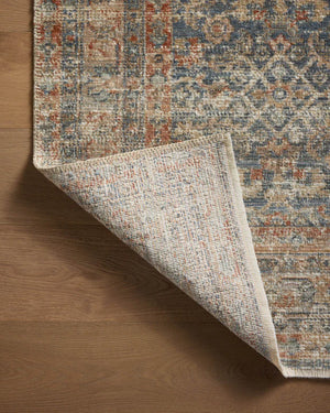 Heritage Rug HER-12 Blue / Rust