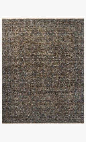 Heritage Rug HER-14 Lagoon / Tobacco