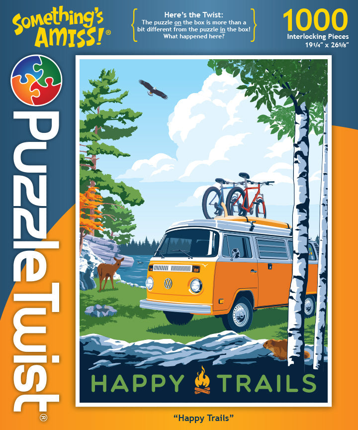 Happy Trails, 1000 Piece Puzzle | Puzzle Twist