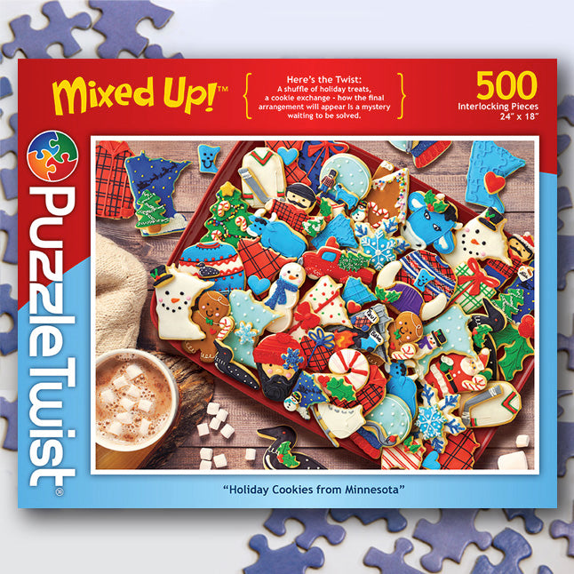 Holiday Cookies 500 Piece Puzzle l Puzzle Twist