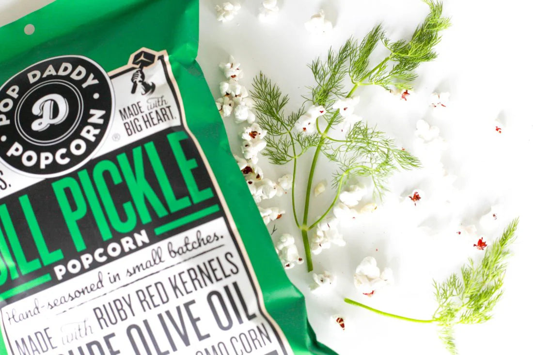 Dill Pickle Popcorn 5 oz | Pop Daddy