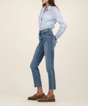 Rachel High Rise Mom Jeans, Magically Wash Medium | KUT from the Kloth