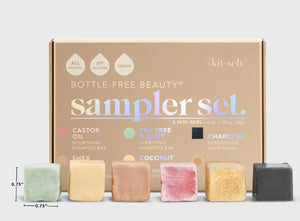 Bottle Free Beauty Sample 6 PC Set | KITSCH