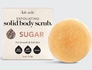 Sugar Exfoliating Body Scrub Bar | KITSCH