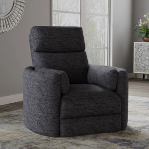 Radius Swivel Glide Reclining Power Chair - Mediterranean Fabric