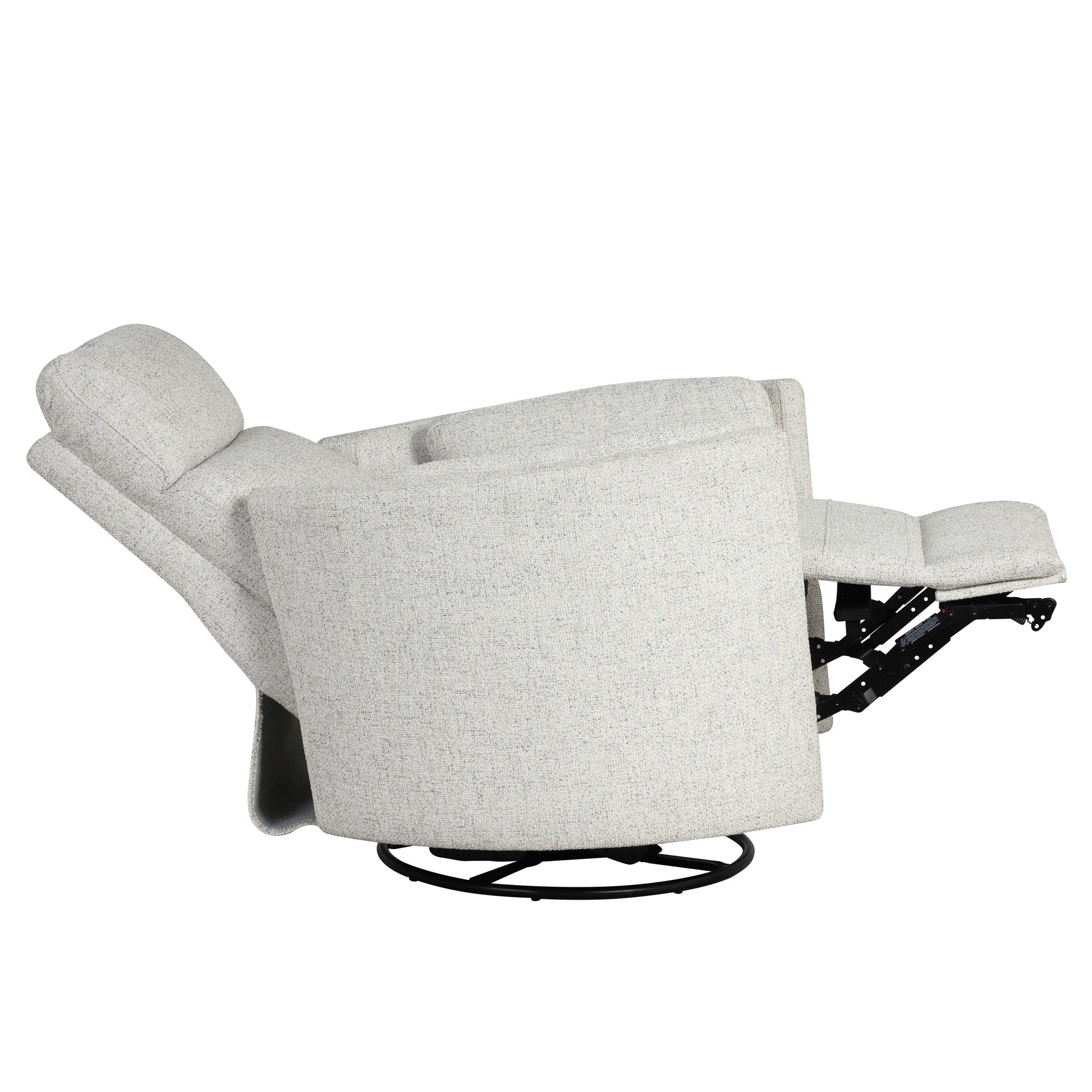 Radius Swivel Glide Reclining Power Chair - Quartz Fabric