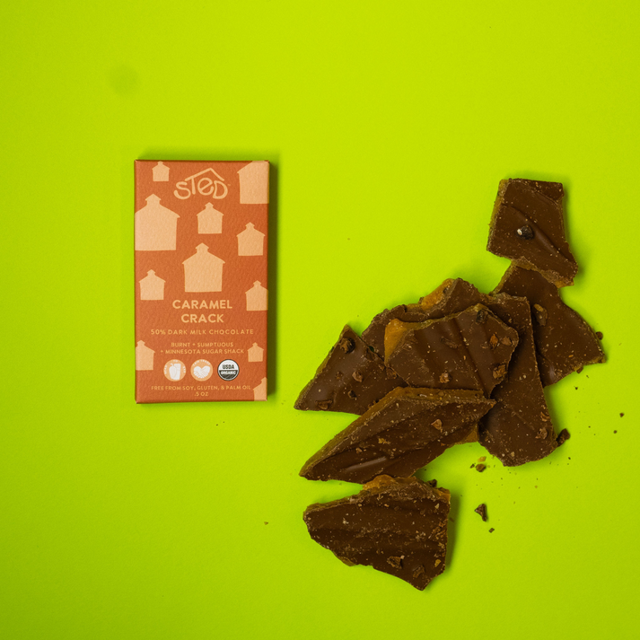 Caramel Crack, Chocolate Bar | Sted