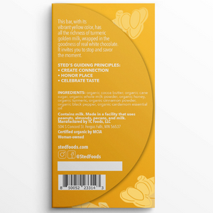 Golden Milk, Chocolate Bar | Sted