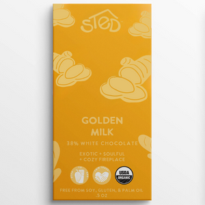 Golden Milk, Chocolate Bar | Sted