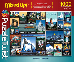 Minnesota Landmarks, 1000 Piece Puzzle | Puzzle Twist