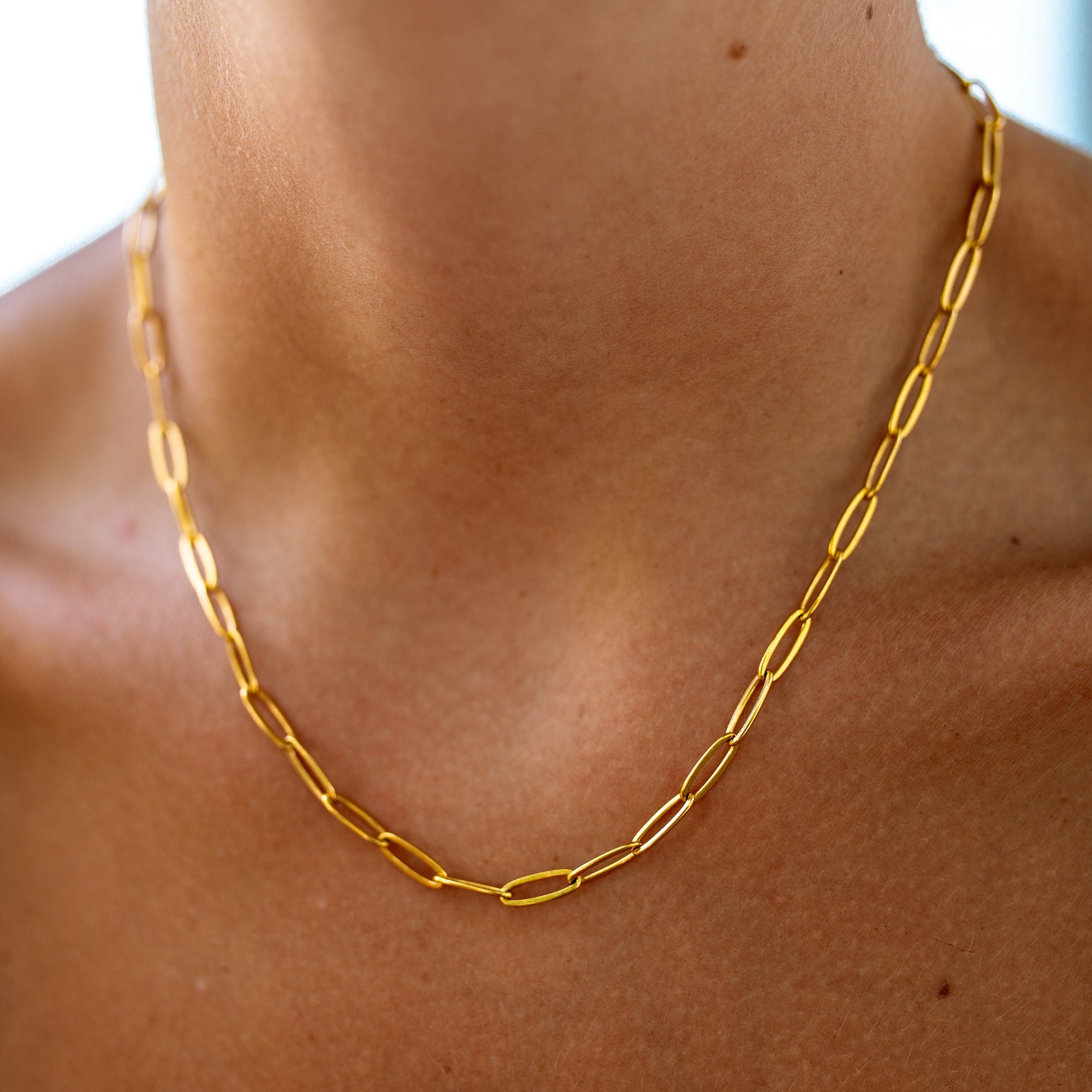 Heartbreaker Necklace 17", Gold | ALCO Jewelry