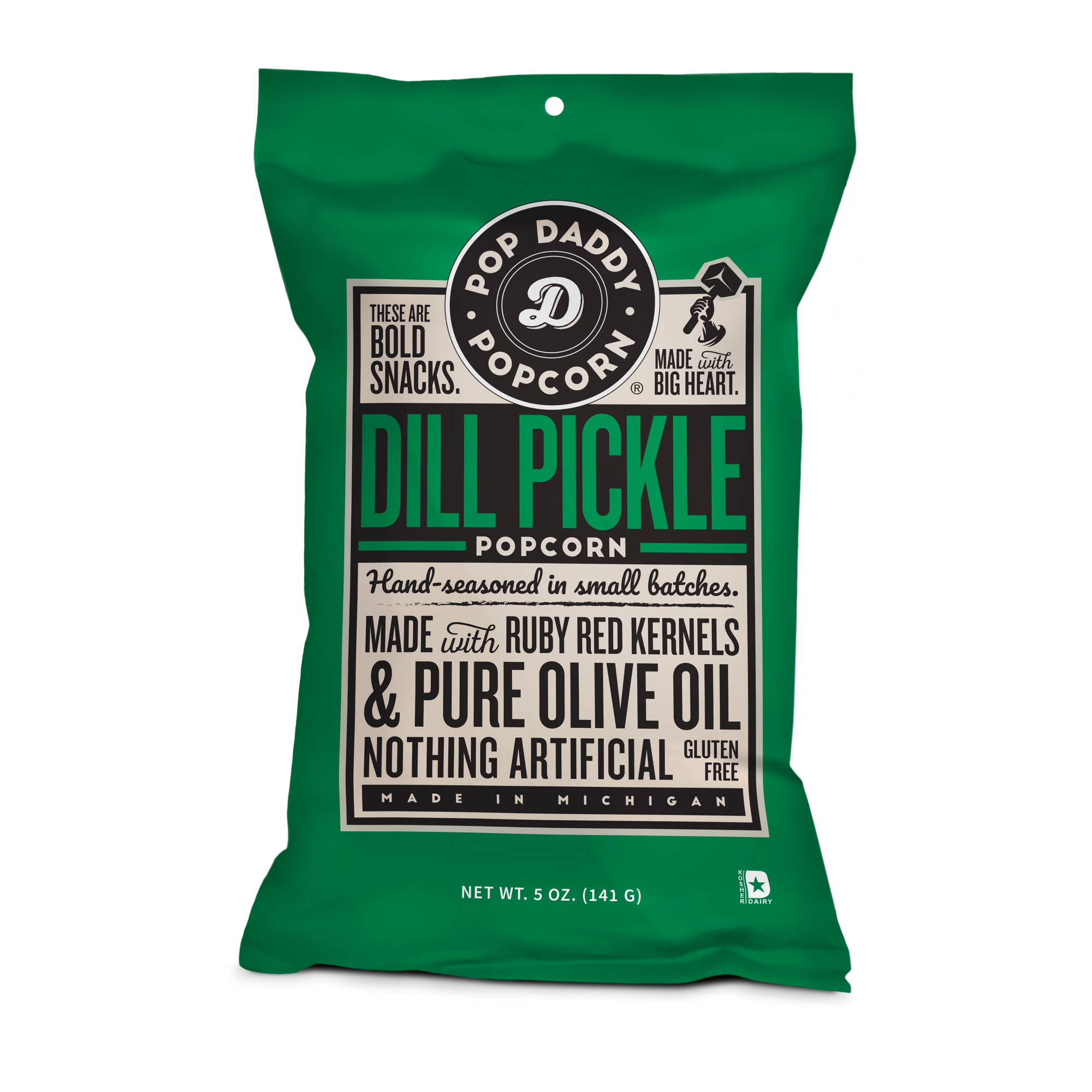 Dill Pickle Popcorn 5 oz | Pop Daddy