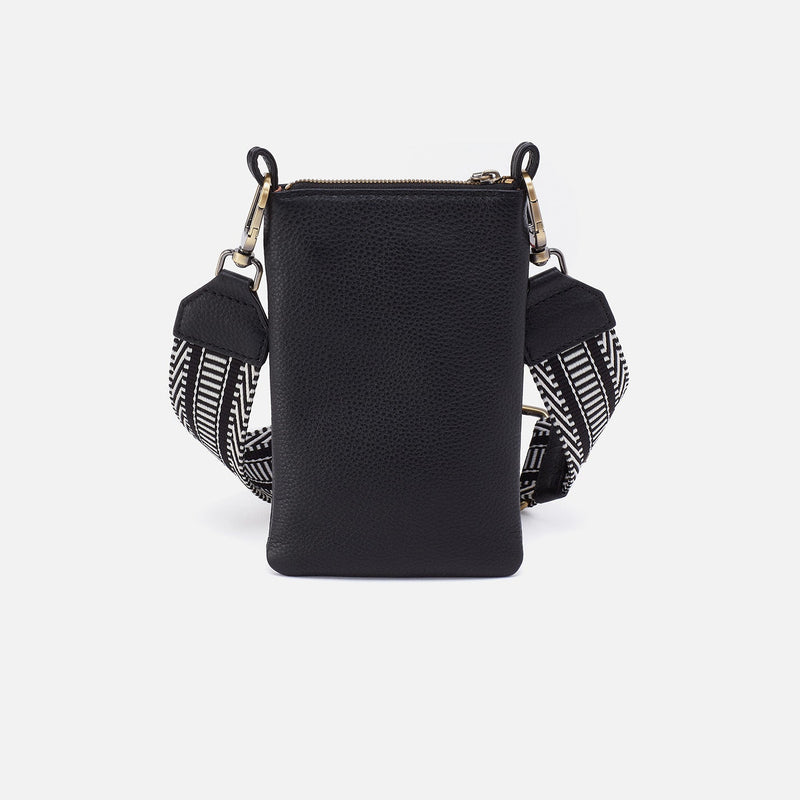 Cass Phone Crossbody Purse, Black | HOBO