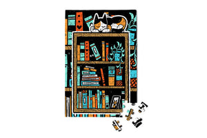 Mini Puzzle, Paws N' Pages 150 Piece | Micro Jigsaw Puzzles