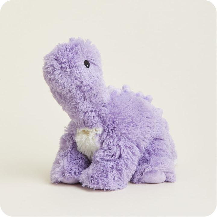 Warmies 13" Purple Long Neck Dinosaur