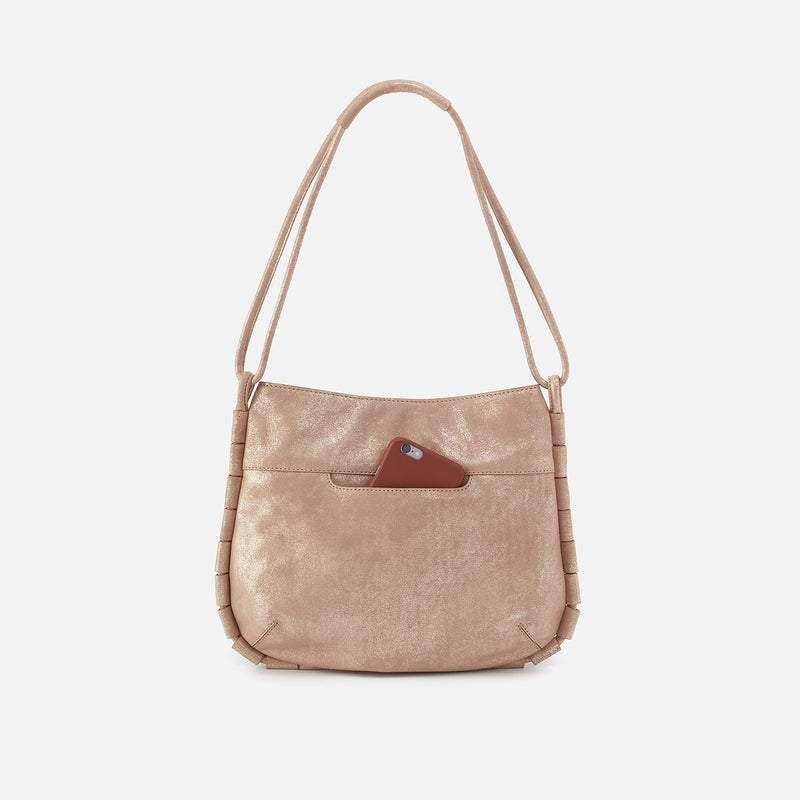 Phoebe Shoulder Purse, Glided Beige | HOBO