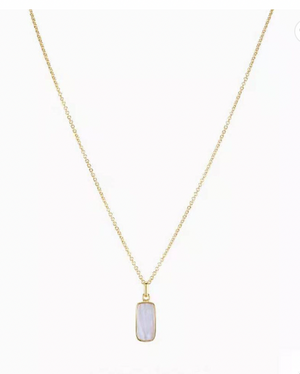 Good Vibrations Pendant Necklace 18", Gold | ALCO Jewelry