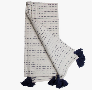 Hand Woven Ravi Throw, Gray