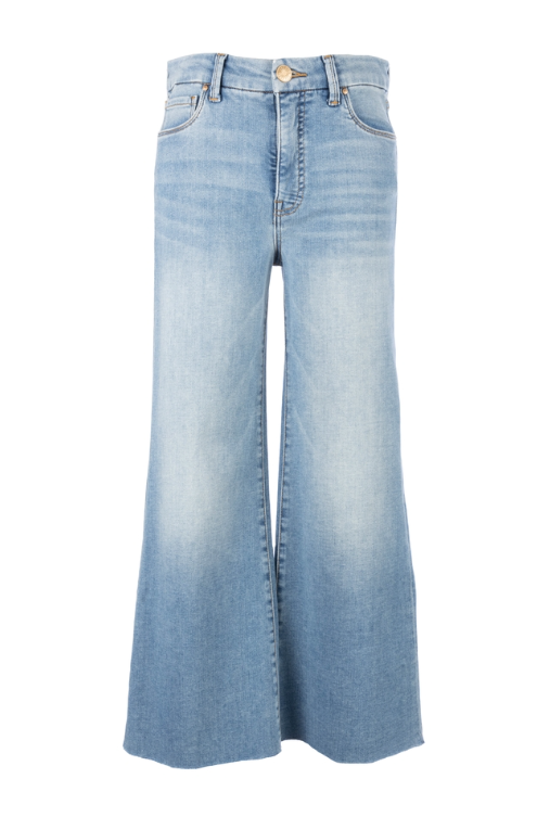 Meg High Rise Wide Leg Jeans, Romantic Wash Medium | KUT from the Kloth