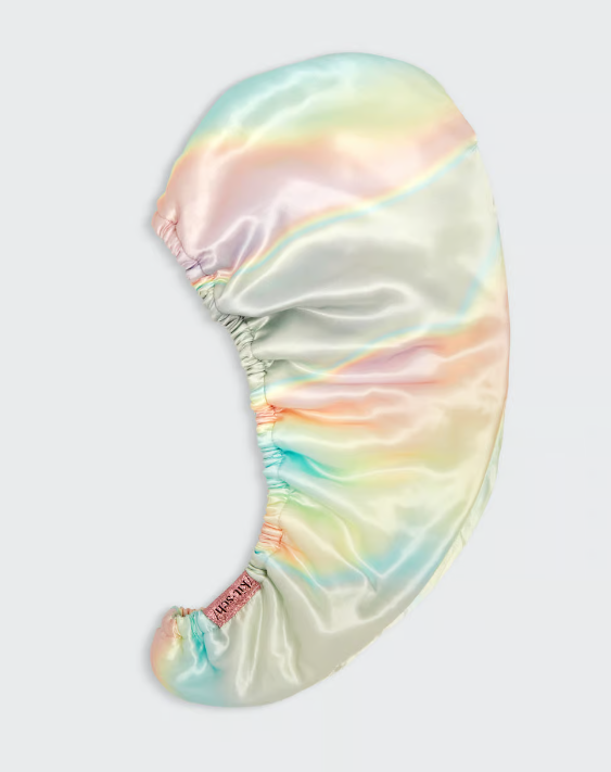 Satin Wrapped Hair Towel - Aura | KITSCH