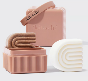 Solid Shampoo & Conditioner Travel Case | KITSCH