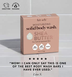 Shea Butter Solid Body Wash Bar | KITSCH