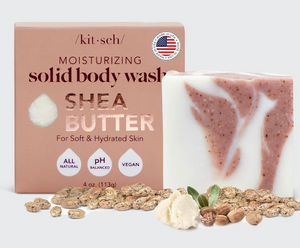 Shea Butter Solid Body Wash Bar | KITSCH