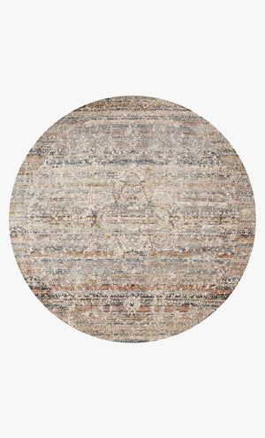 Theia Rug THE-03 Taupe / Multi