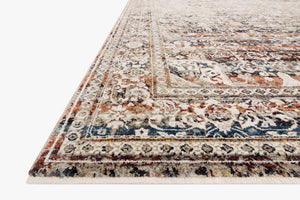 Theia Rug THE-05 Taupe / Brick