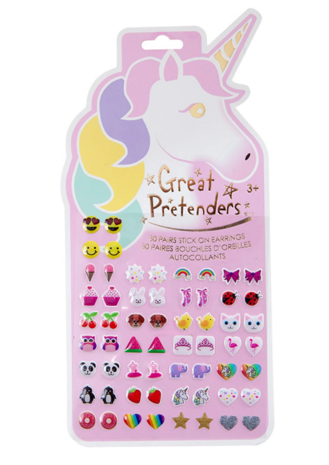 Unicorn Sticker Earrings | Great Pretenders