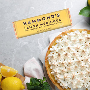 Lemon Meringue, White Chocolate Candy Bar | Hammond's