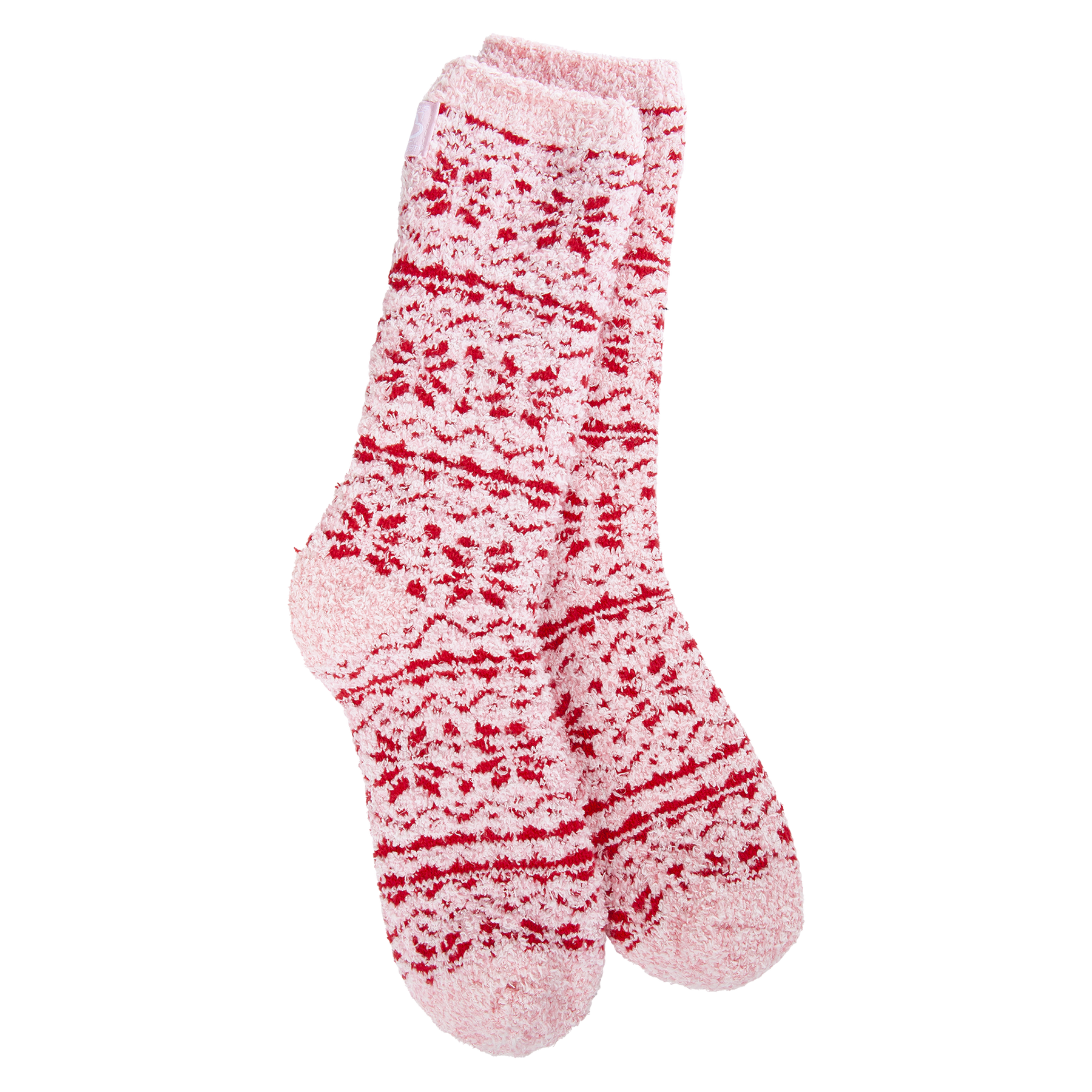 World's Softest Cozy Crew Socks - Fair Ilse Pink